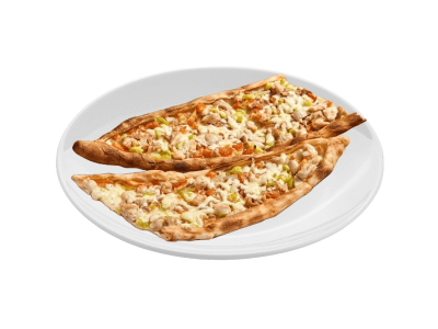 Tavuklu Kaşarlı Pide | 250,00